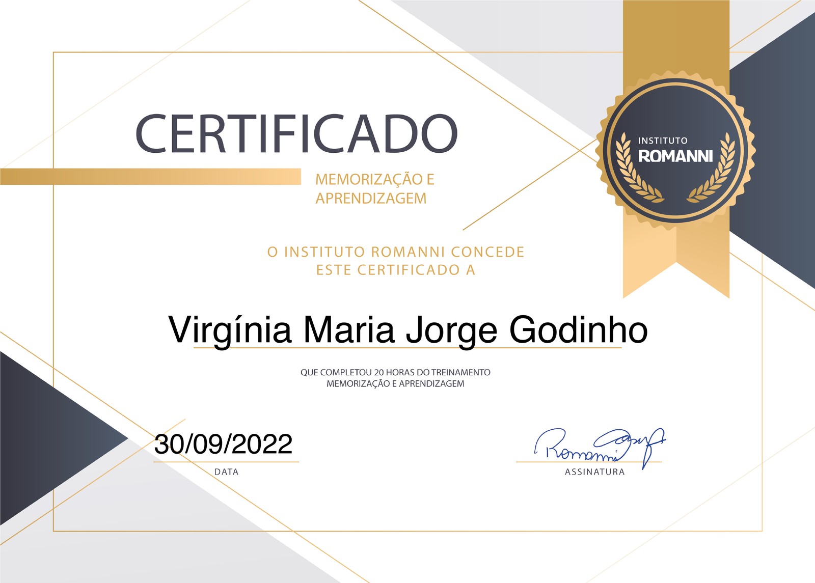 Memorização e Aprendizagem